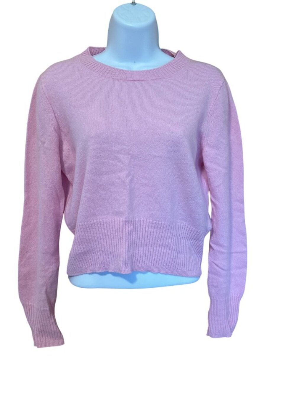 J Crew Cashmere Cropped Fit Sweater Size Medium - Picture 9 of 9